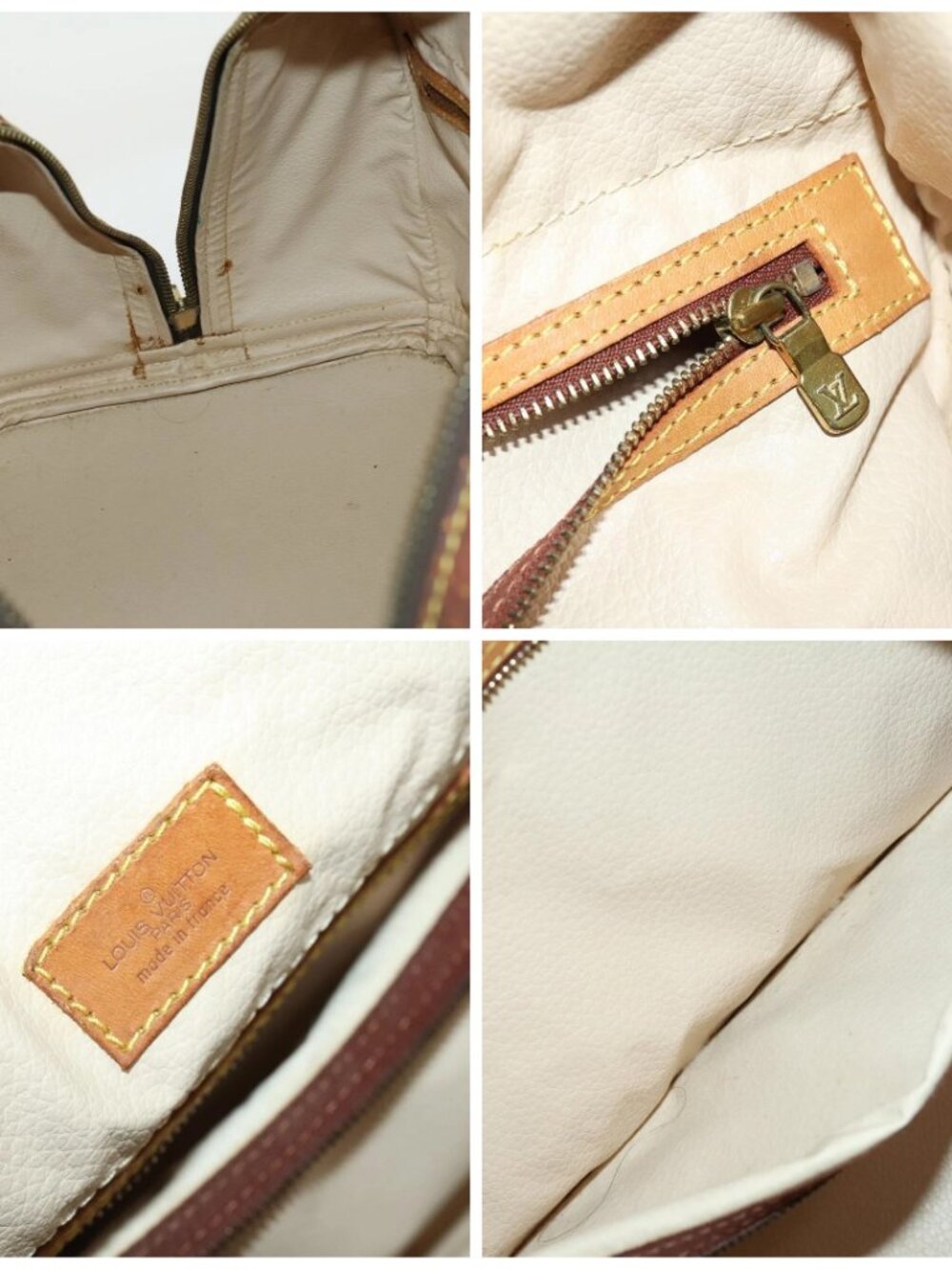 LOUIS VUITTON Monogram Sac Sports Boston Bag M41444 LV Auth 158448 - Picture 15 of 16